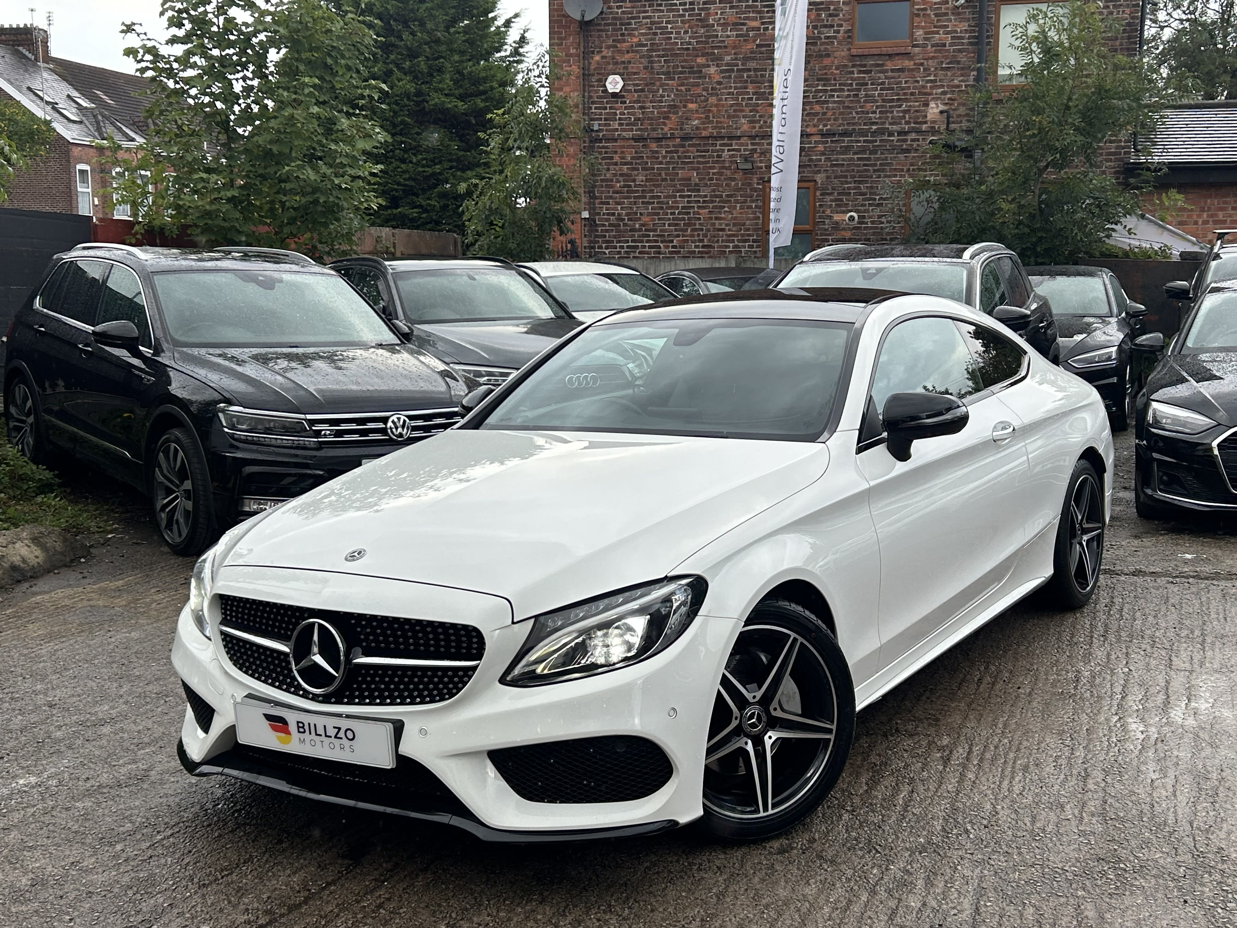 2017 Mercedes-Benz C-Class 2.1 C220D AMG Line (premium) Coupe 2DR Diesel G-Tronic+ Euro 6 (s/s) (170 Ps) used car for sale