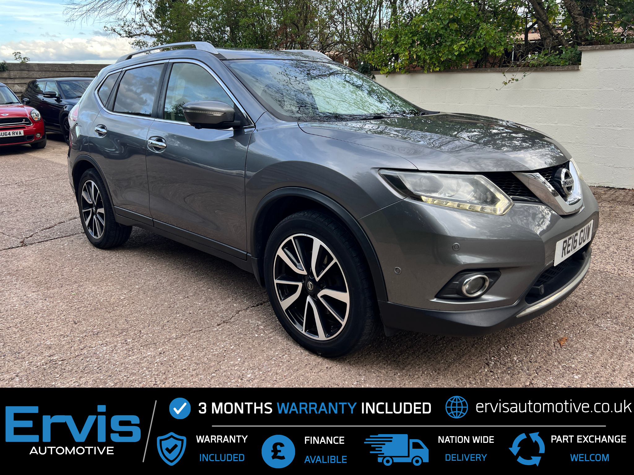 Grey 2016 Nissan X-Trail