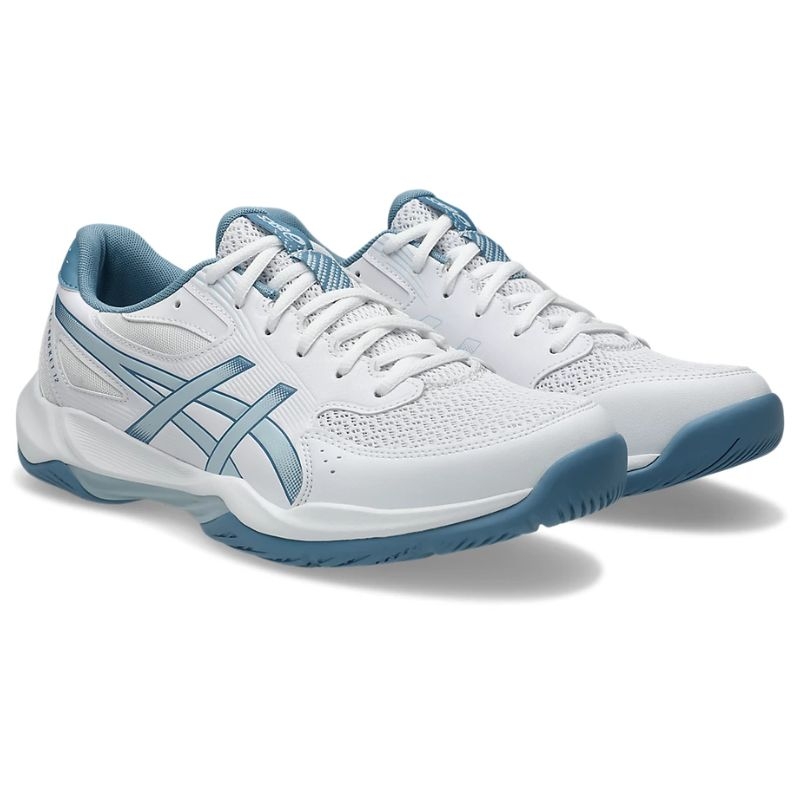 Giày Asics Gel - Rocket 12 (trắng xanh biển nhạt) - Asics