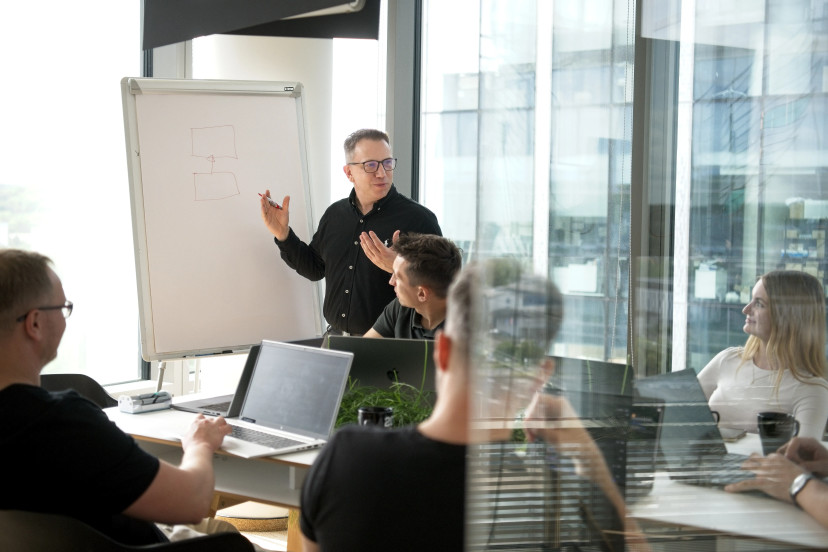 People working together