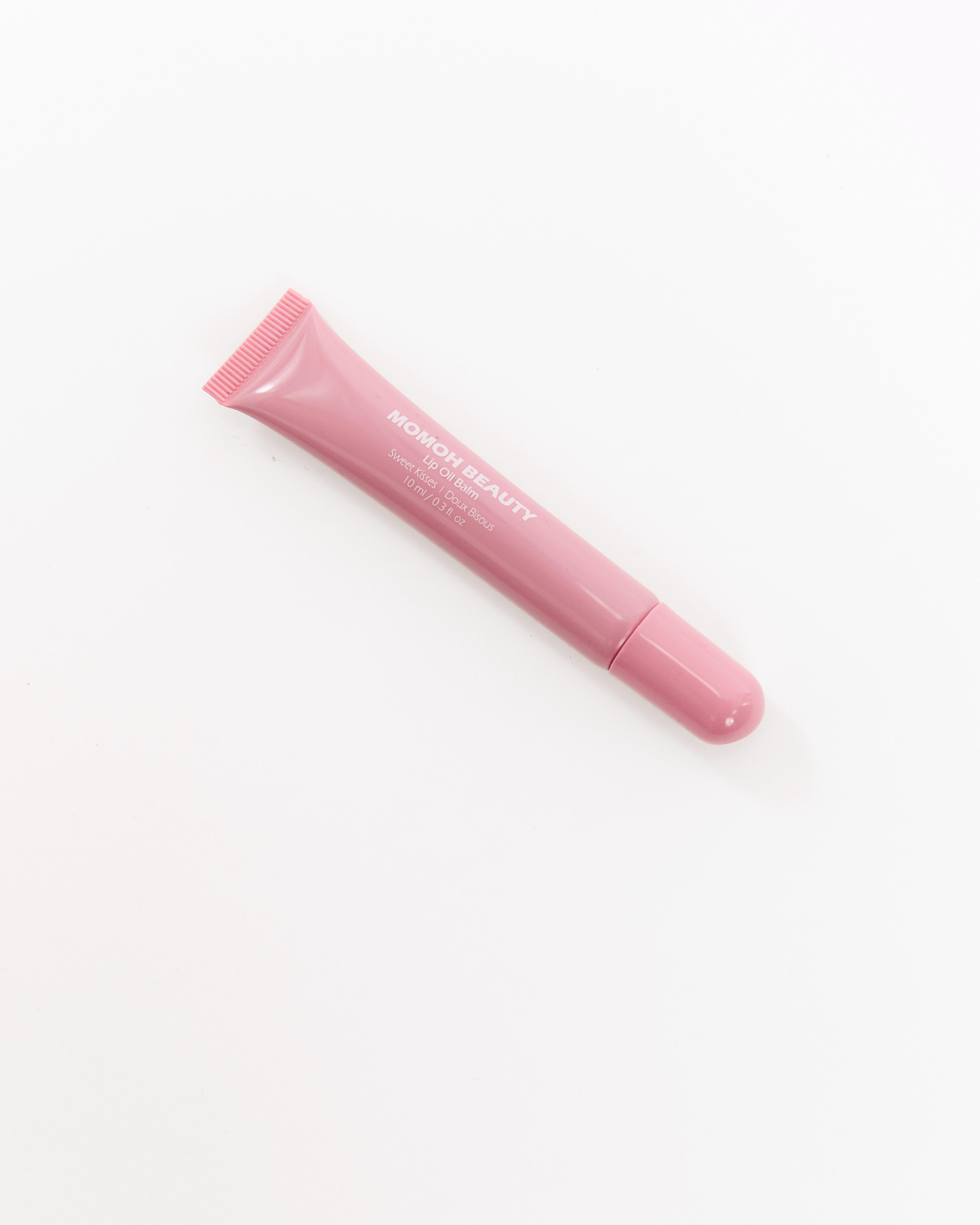 Sweet Kisses Pink Lip Oil Tube Close Up