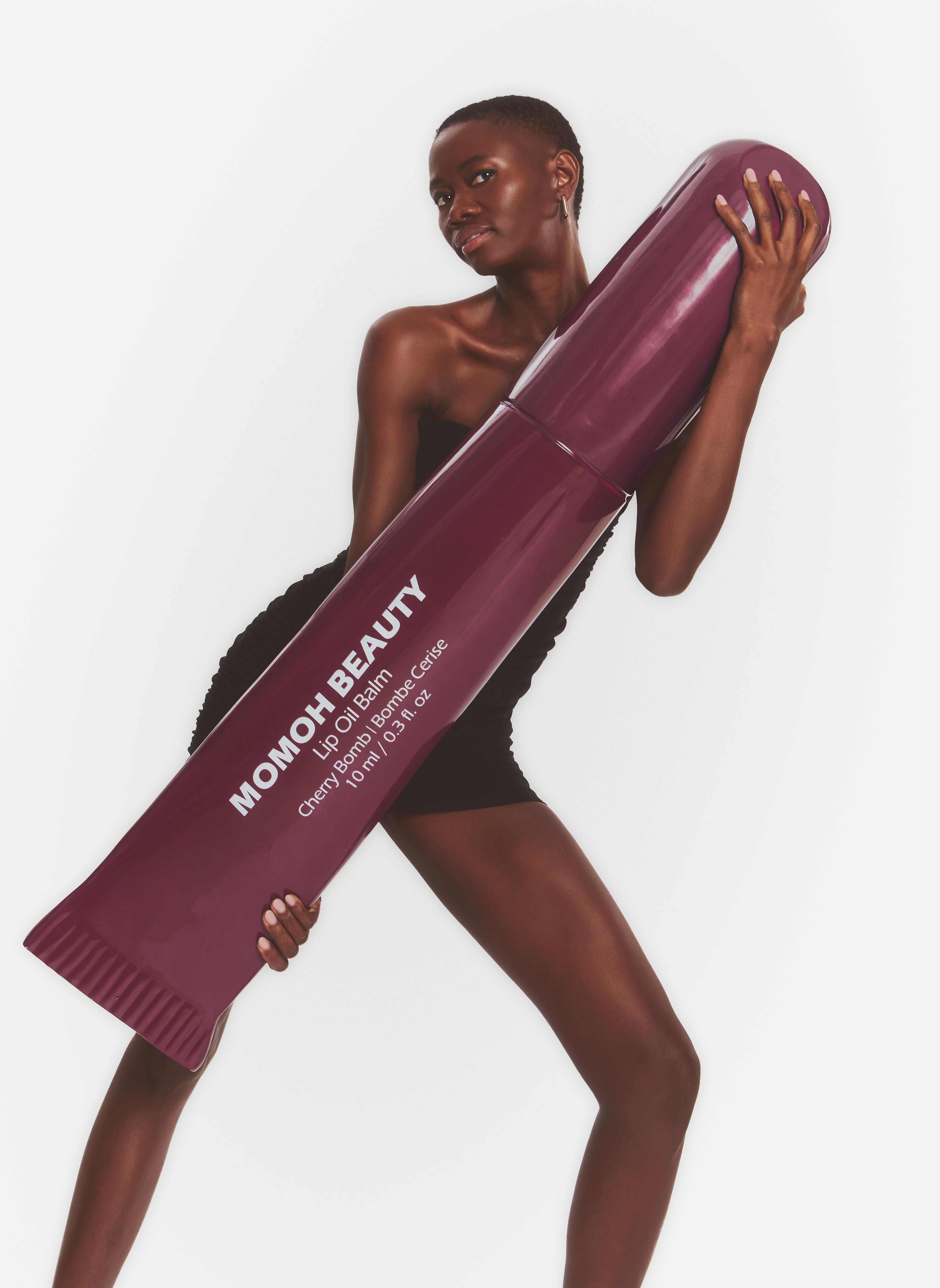 Momoh Beauty Cherry Bomb Lip Oil Balm - Daily Essential mobile image