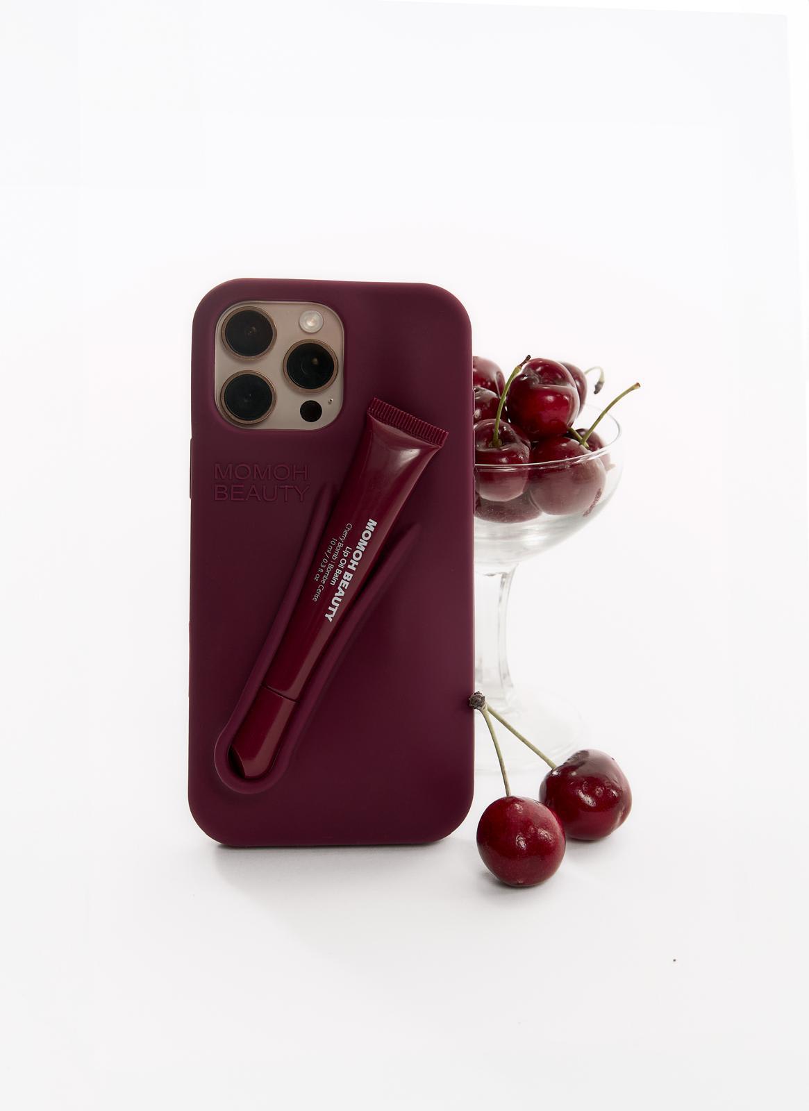 Red Pouch Detail with Tube