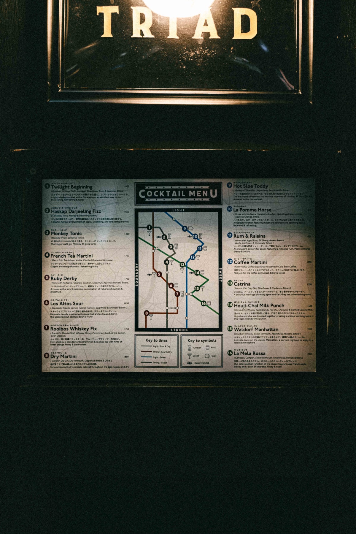 Bar TRIAD, Tokyo: Tokyo by District (1)