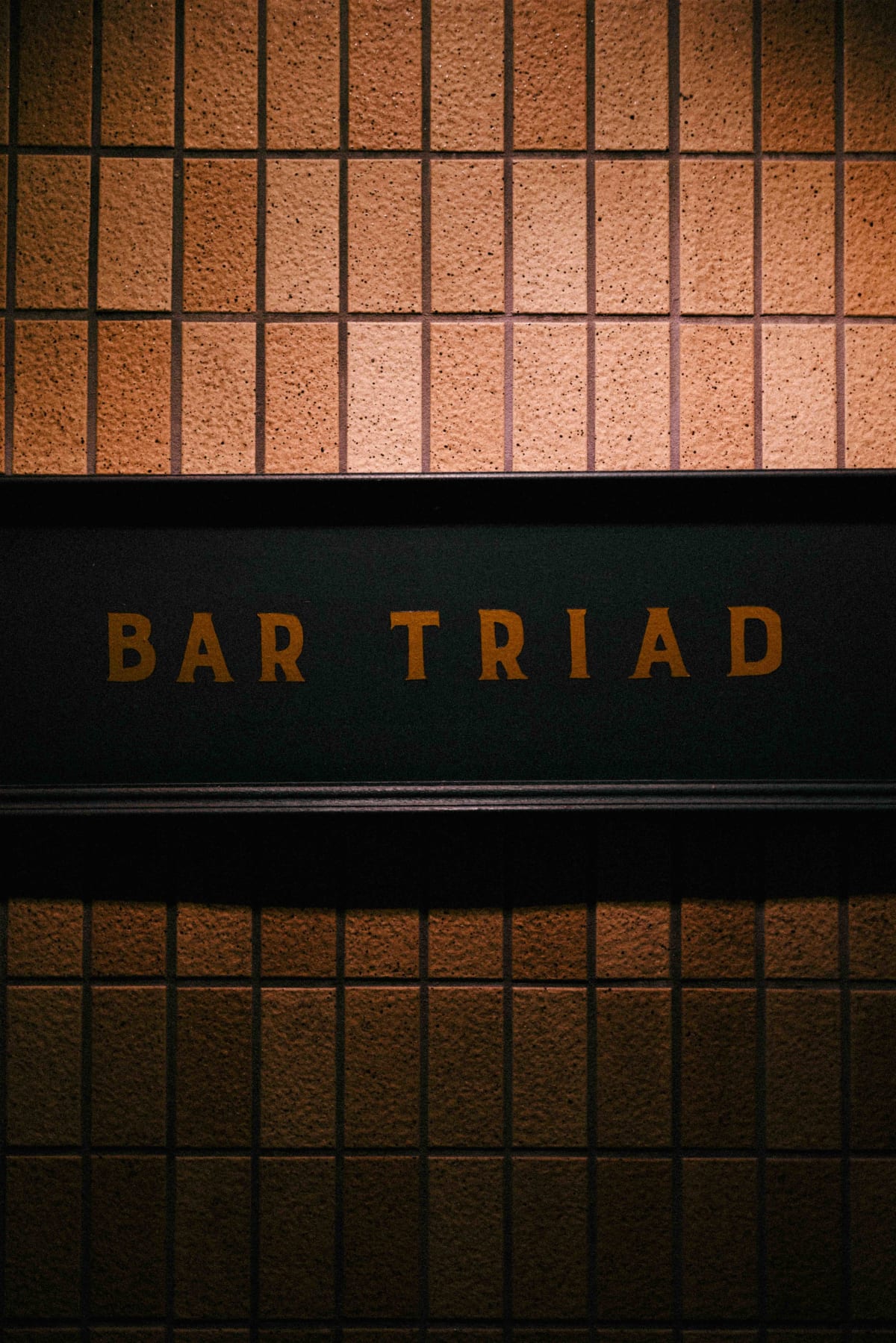 Bar TRIAD, Tokyo: In Ebisu (2)