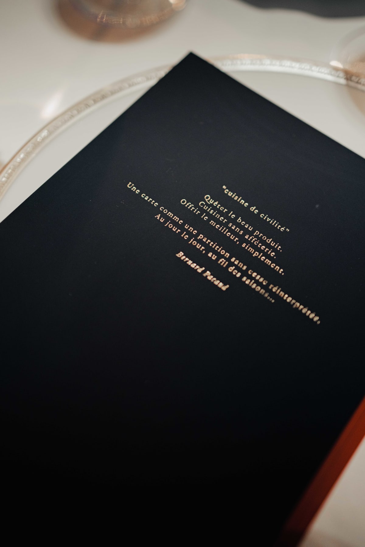 L'Ambroisie, Paris: The Menu (5)