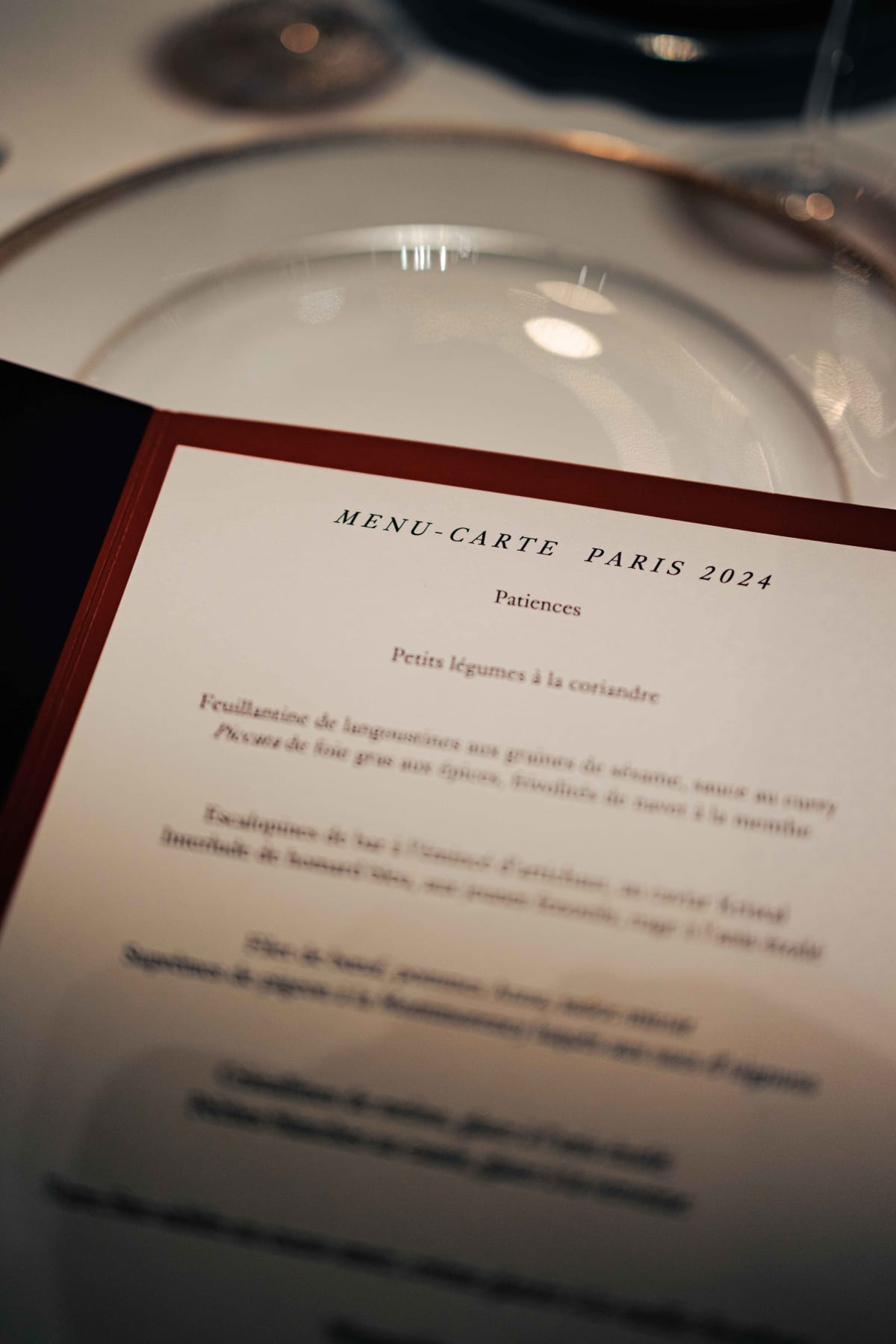 L'Ambroisie, Paris: The Menu (3)