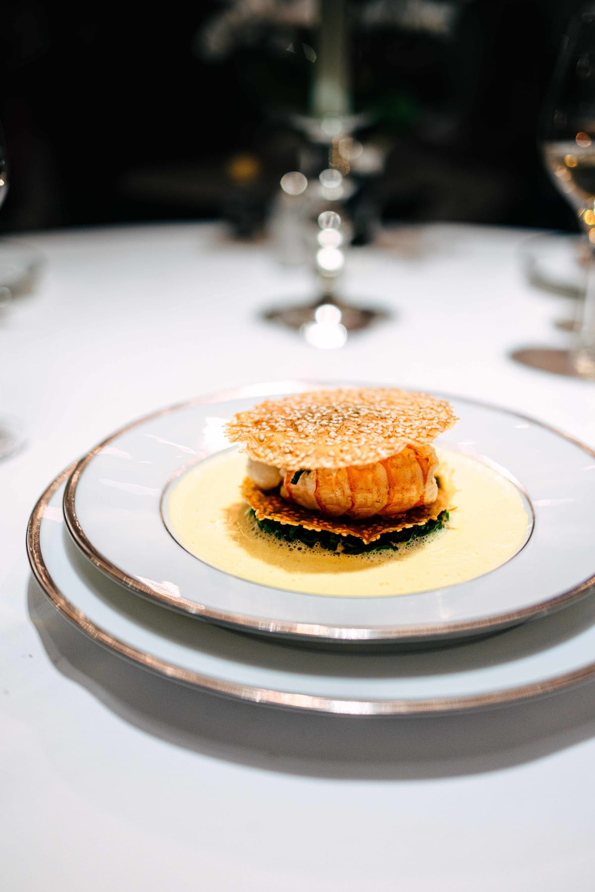 L'Ambroisie, Paris: The Langoustine (1)