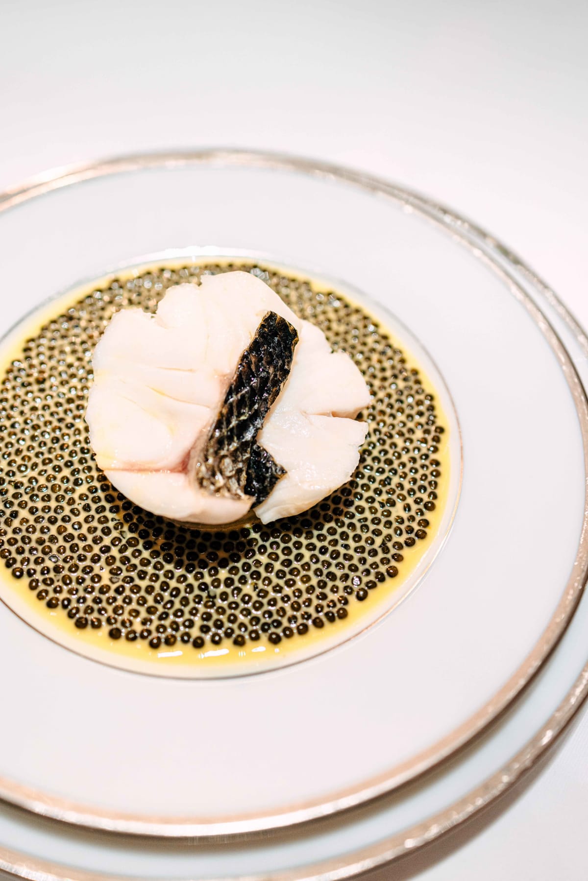 L'Ambroisie, Paris: The Sea Bass (2)