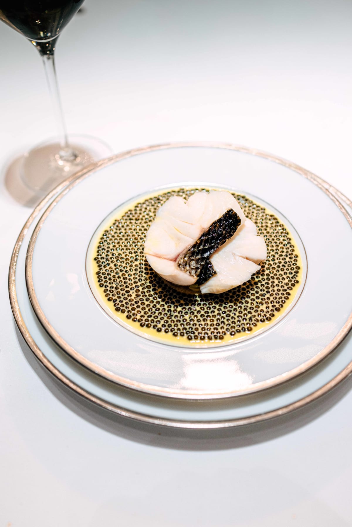L'Ambroisie, Paris: The Sea Bass (1)