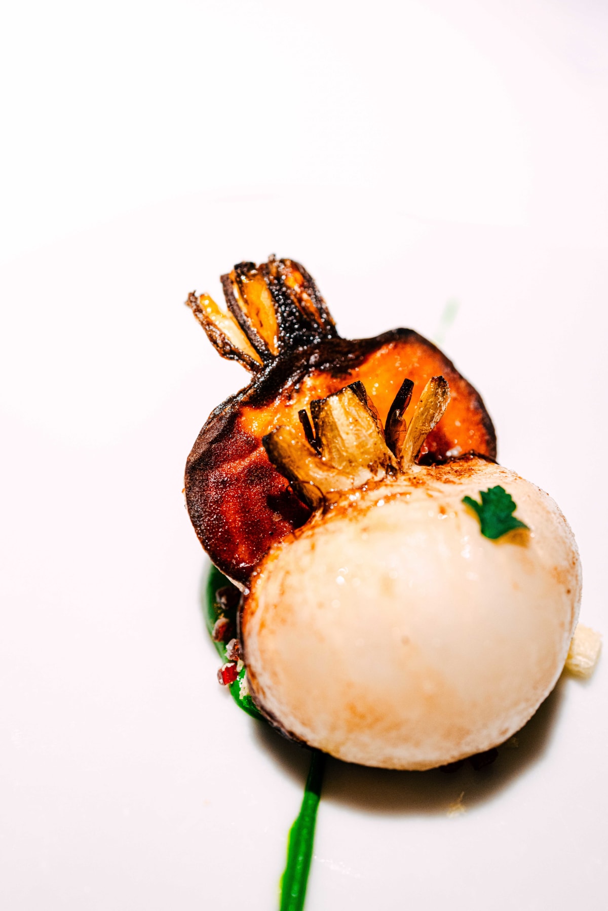 L'Effervescence, Tokyo: further views of the turnip dish