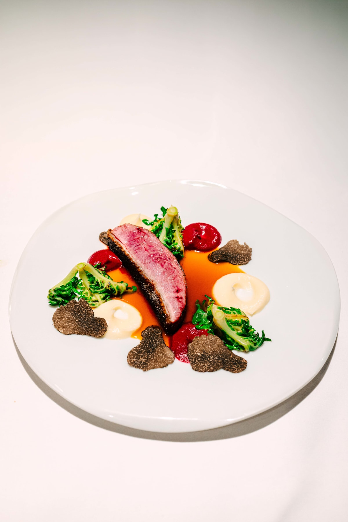 L'Effervescence, Tokyo: Tapestry of life, the wood fired Nanatani duck breast