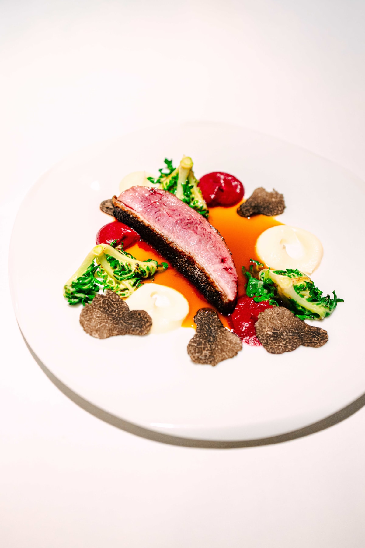 L'Effervescence, Tokyo: Duck, Beetroot, Ravioli (6)