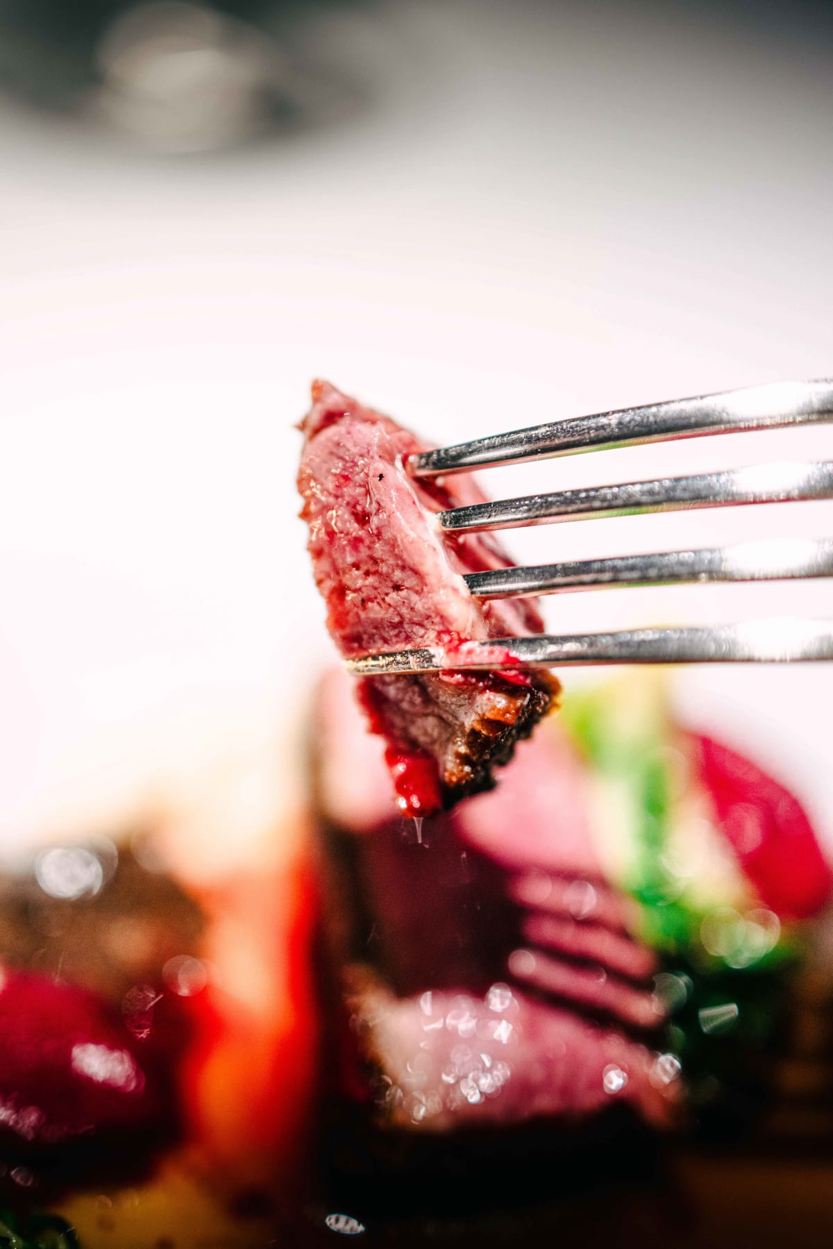 L'Effervescence, Tokyo: Duck, Beetroot, Ravioli (4)