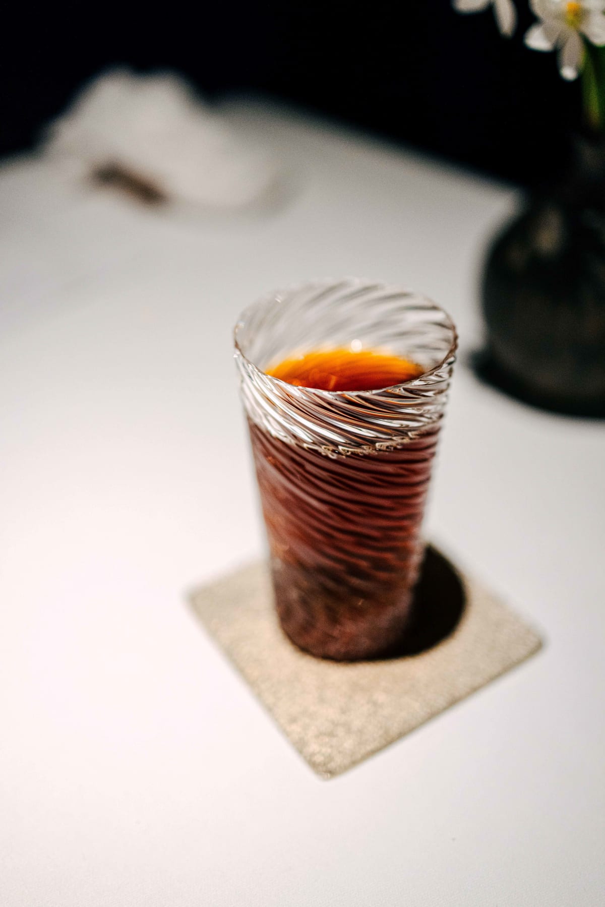L'Effervescence, Tokyo: coffee at the end of the meal