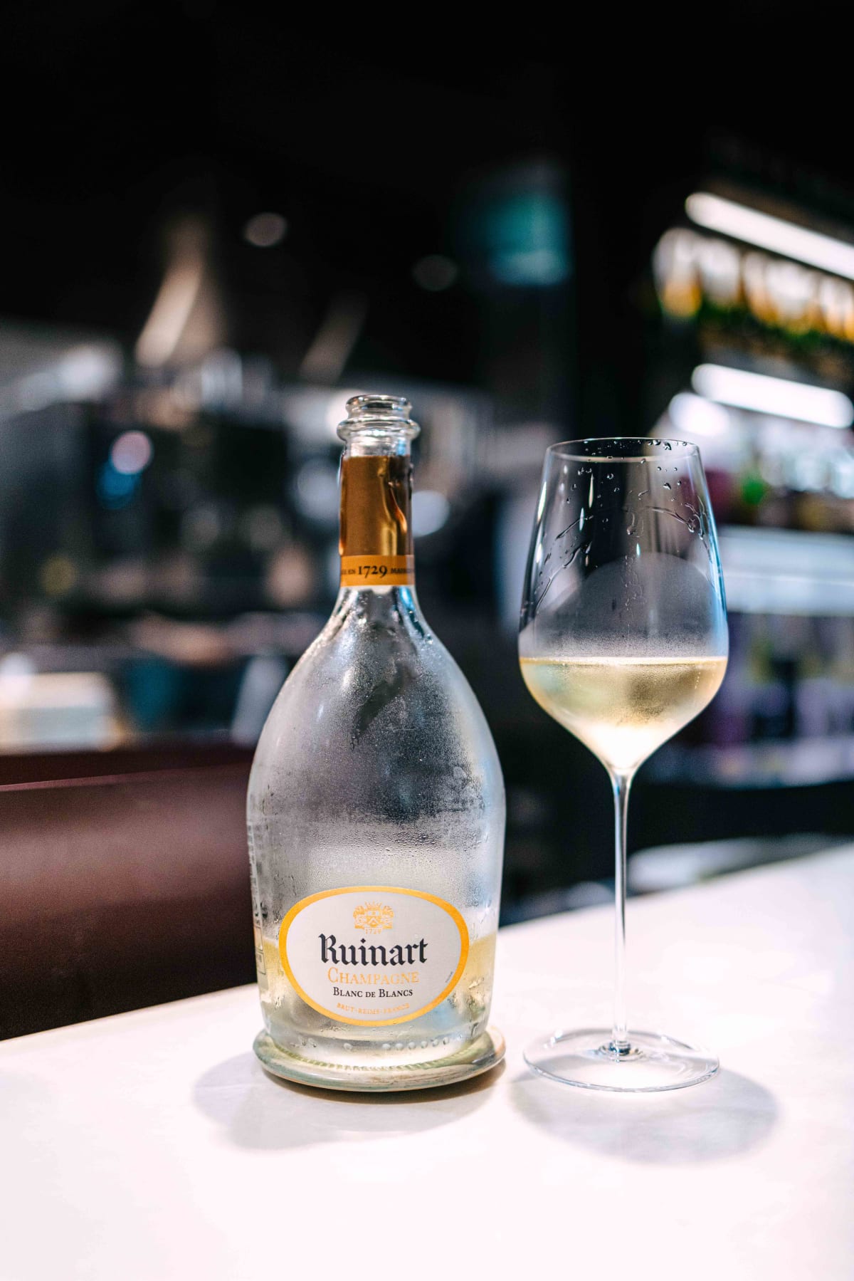 Bistronomy Notre, Seoul: Ruinart Blanc de Blancs, the first bottle of the night