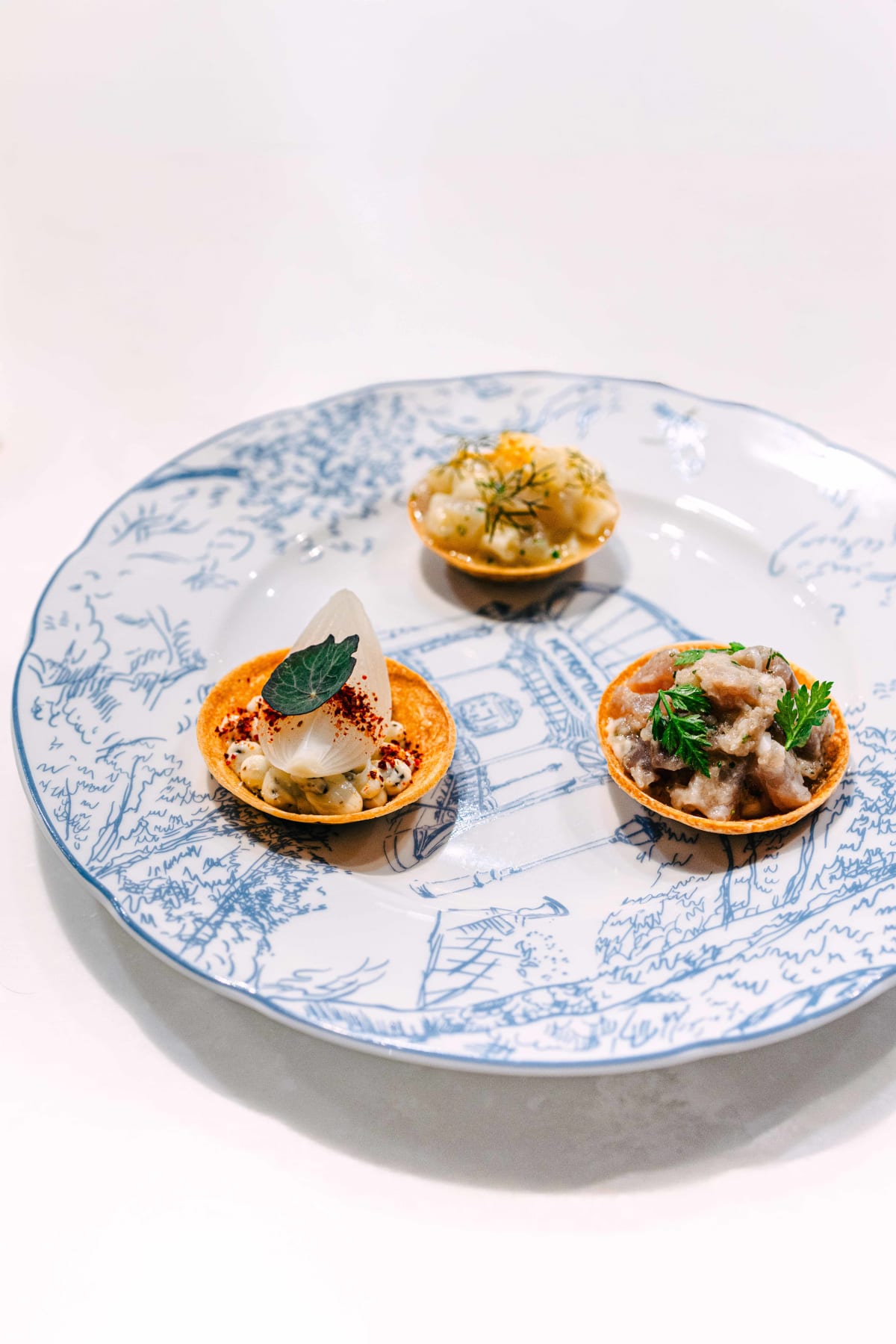 Bistronomy Notre, Seoul: further views of the first three small bites