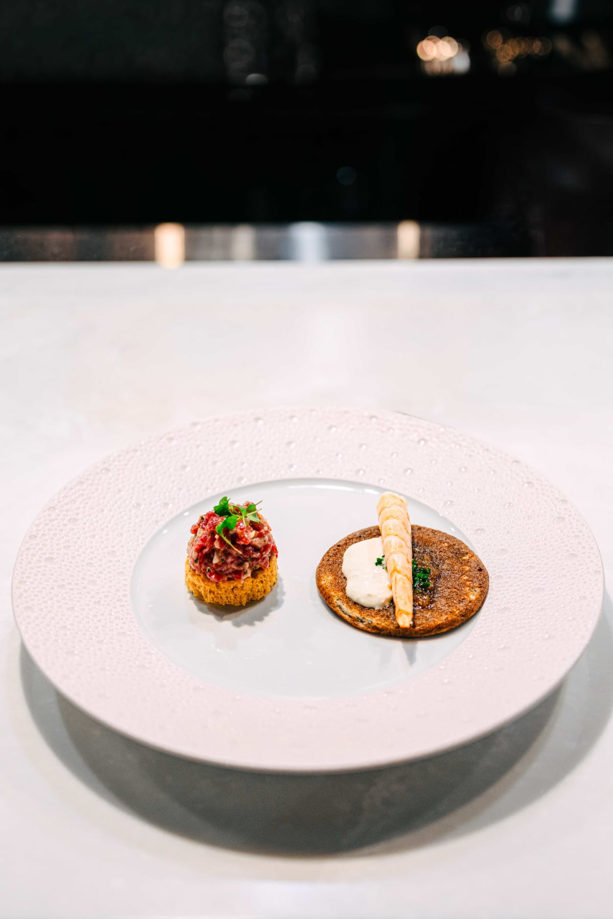 Bistronomy Notre, Seoul: the second pair of small bites