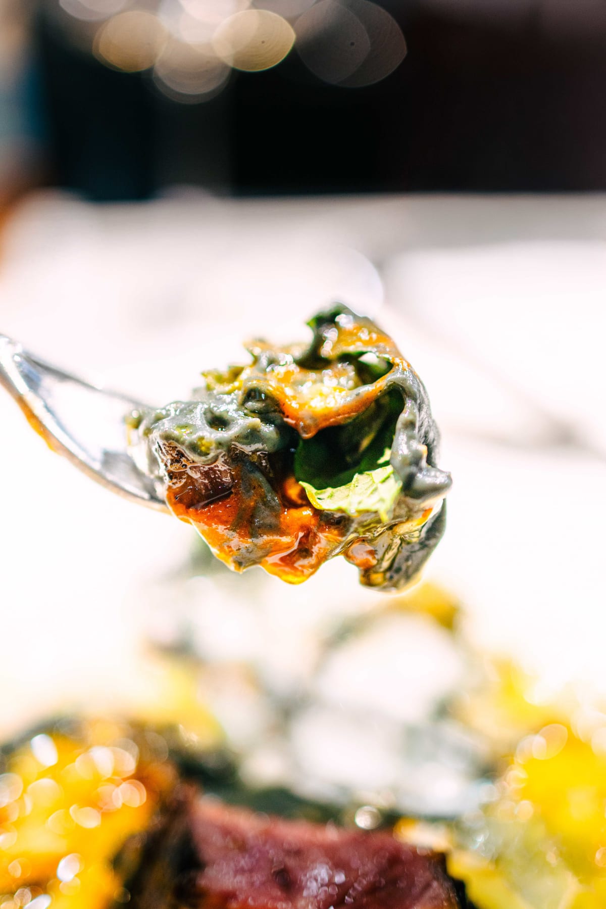 Bistronomy Notre, Seoul: the lamb cut through to the bone