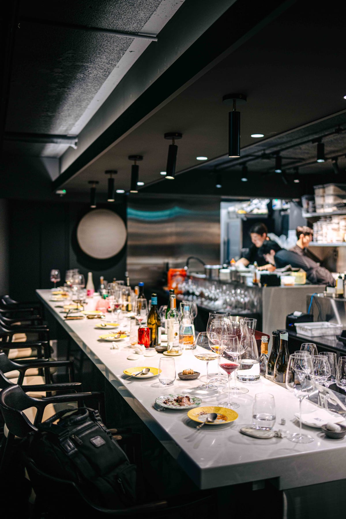 Bistronomy Notre, Seoul: the counter at the end of the meal
