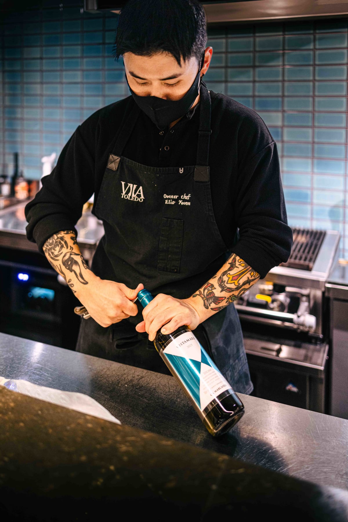 Via Toledo, Seoul: the chef opening the white