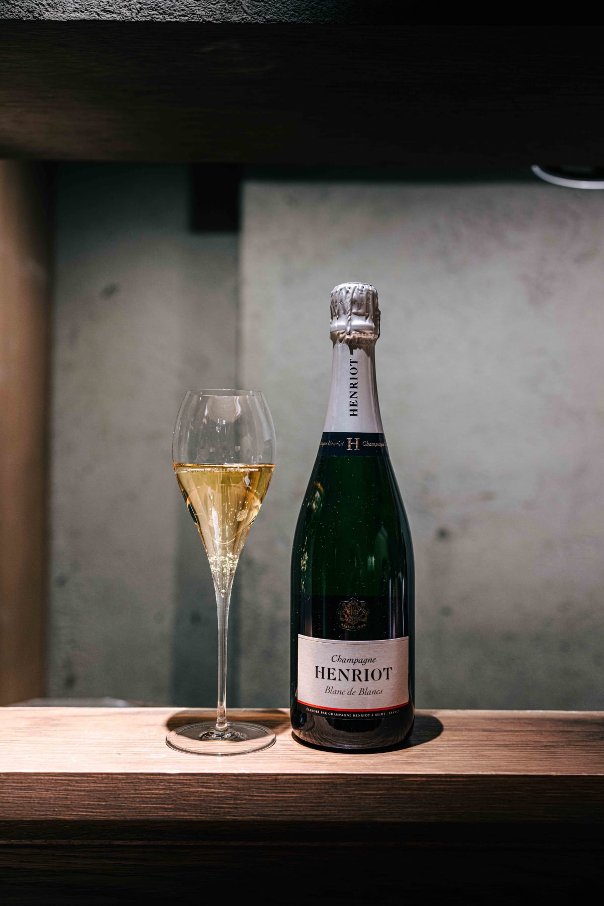 Ippei Hanten, Tokyo: the glass of Henriot Blanc de Blancs