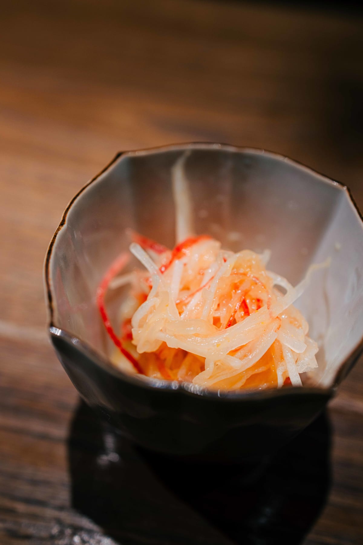 Ippei Hanten, Tokyo: the jellyfish and watermelon turnip in mustard sauce