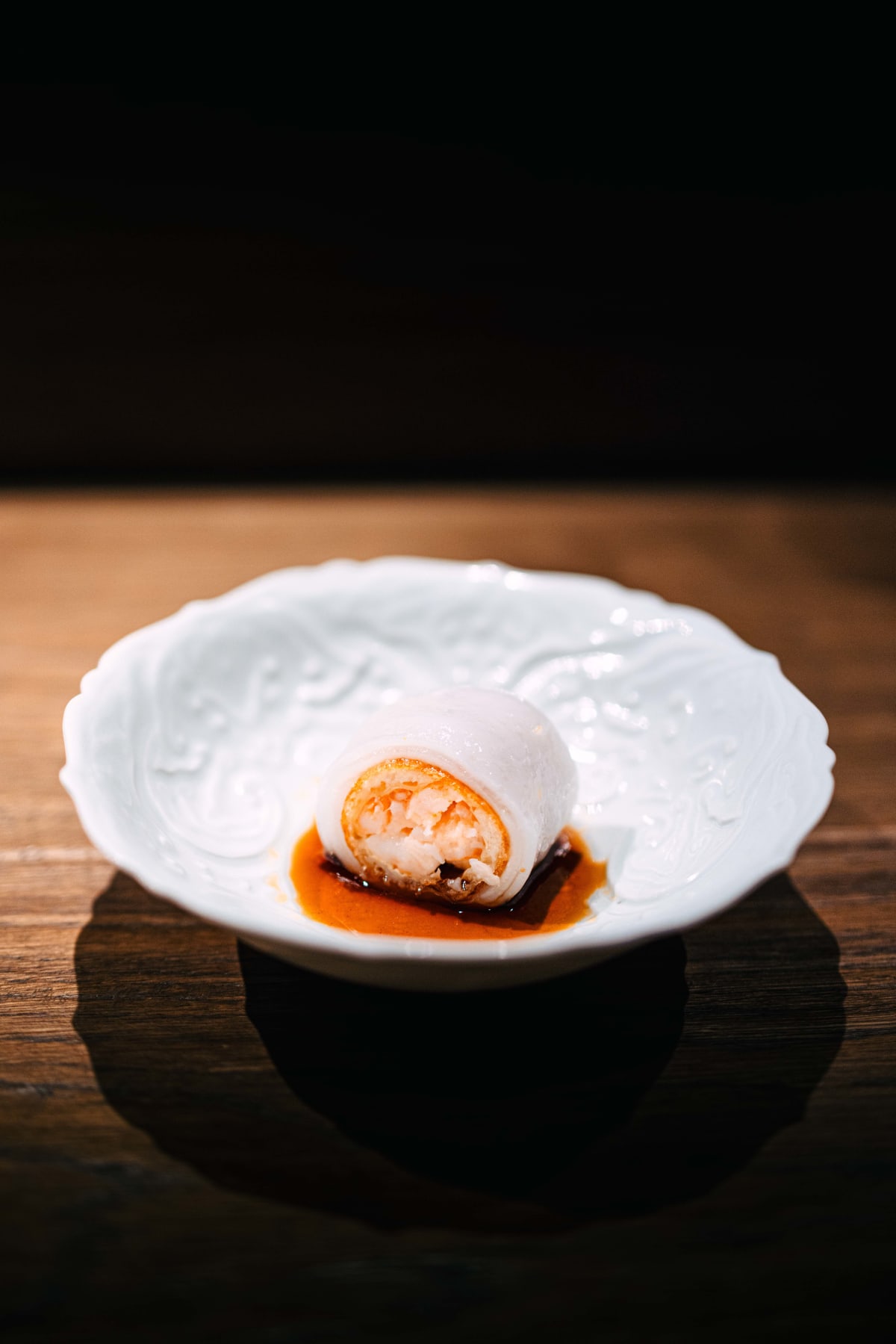 Ippei Hanten, Tokyo: the Ippei Hanten shrimp roll in cheung fun