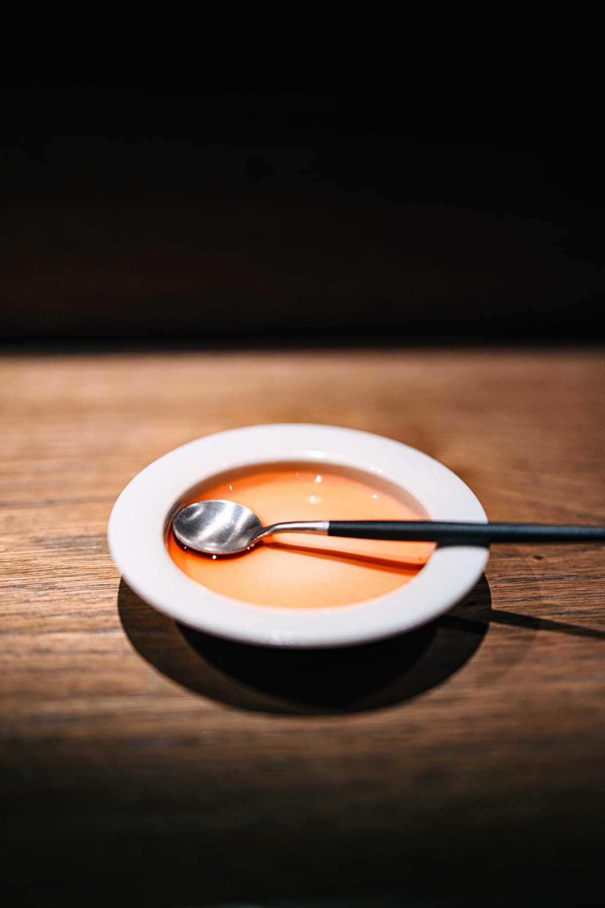 Ippei Hanten, Tokyo: the vinegar served alongside the turtle soup