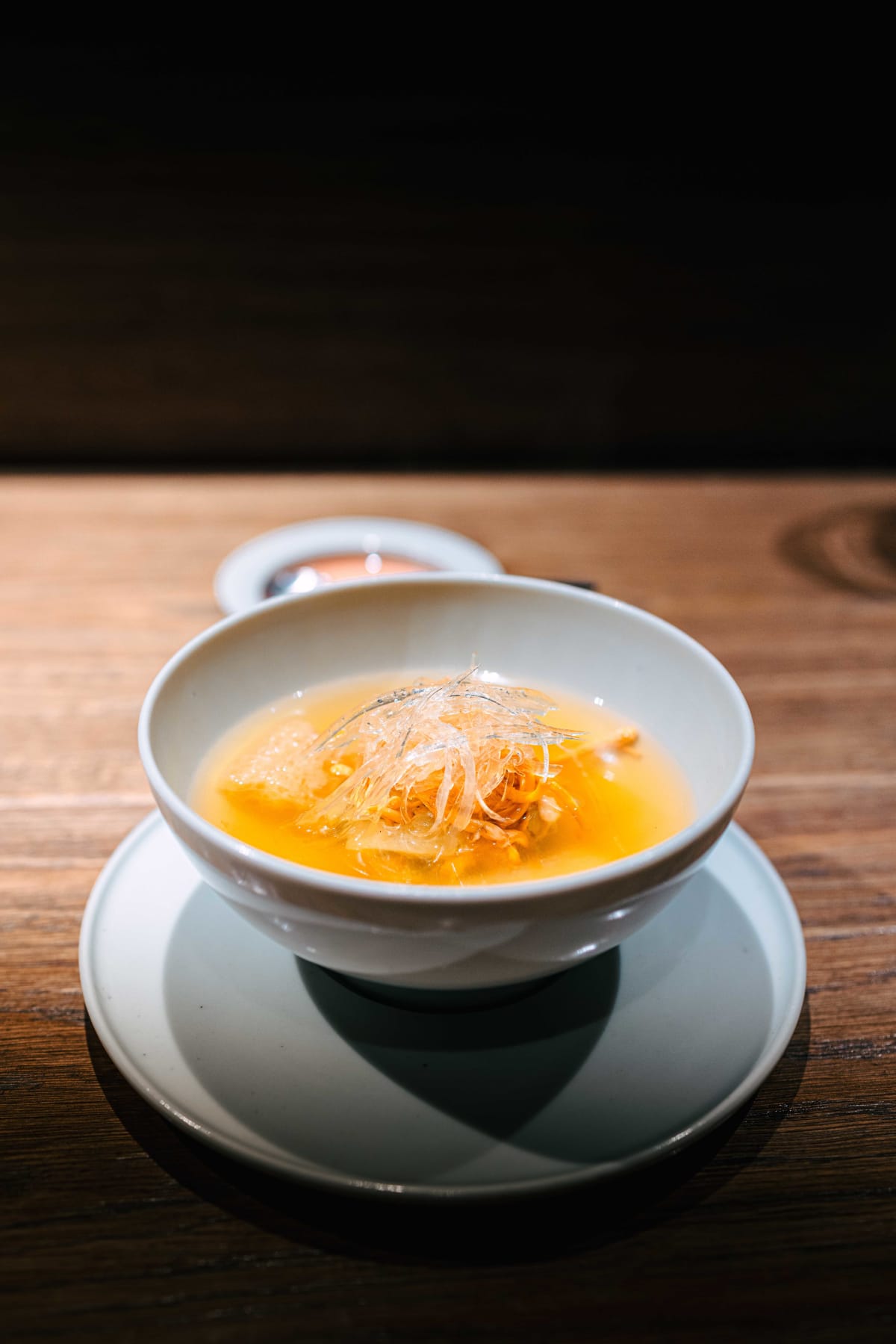 Ippei Hanten, Tokyo: the soft-shelled turtle, bamboo pith and shark fin soup dumpling