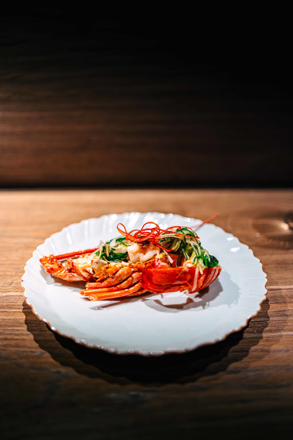 Ippei Hanten, Tokyo: the steamed Ise lobster with Chaozhou olives