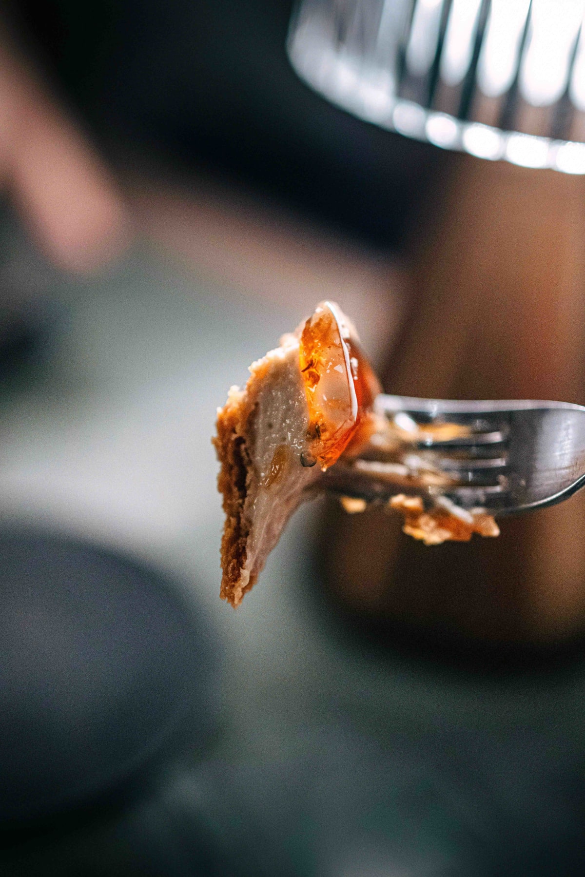 Saint Peter, Sydney: the roe tart cut through
