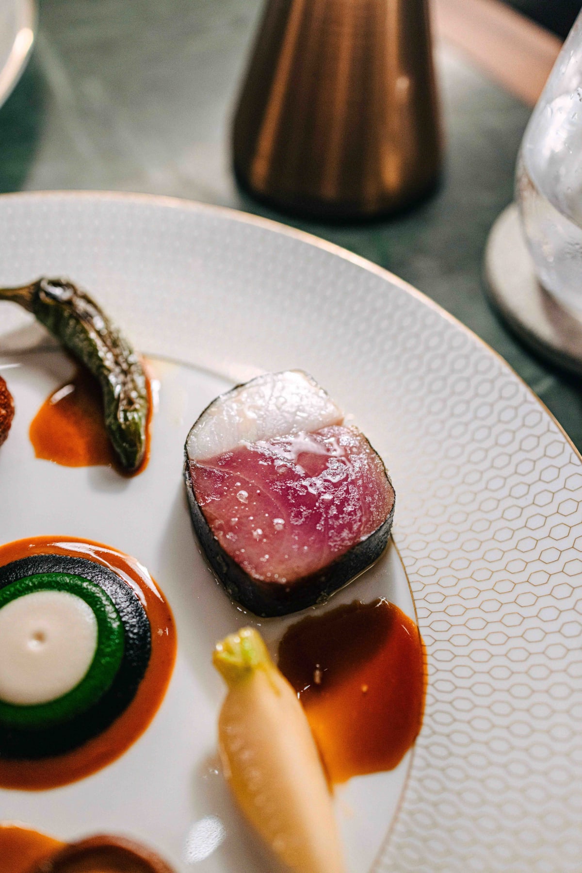 Saint Peter, Sydney: the cut face of the tuna and swordfish