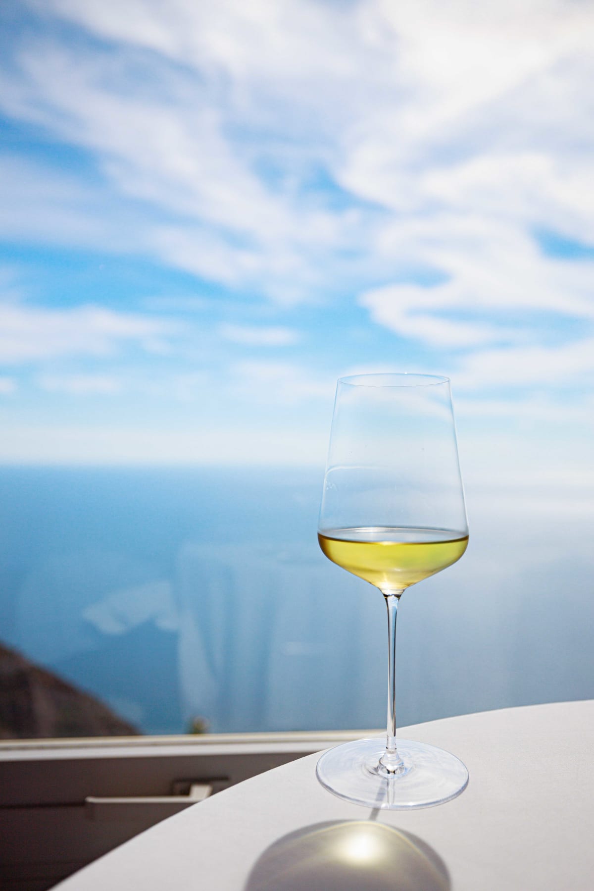 La Chèvre d'Or, Èze: the Cassis white against the sea
