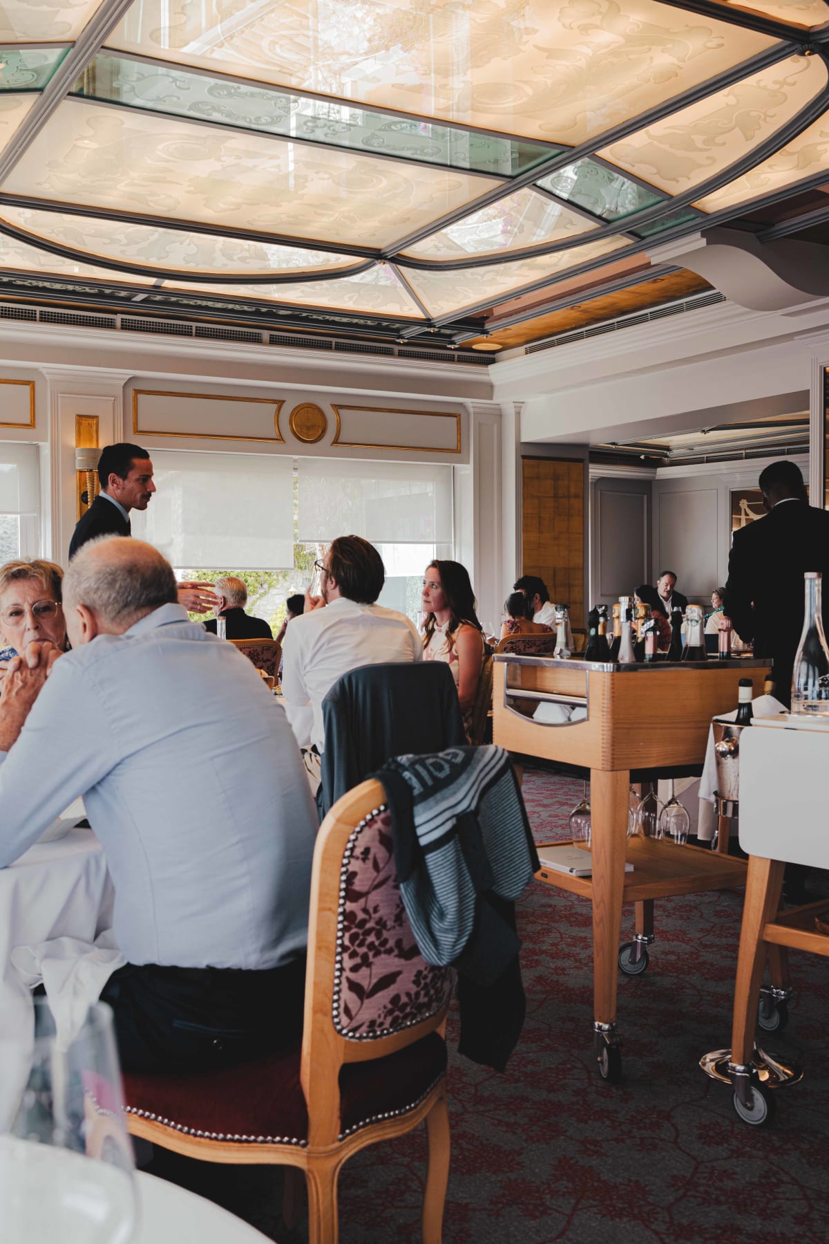 La Chèvre d'Or, Èze: the main dining room