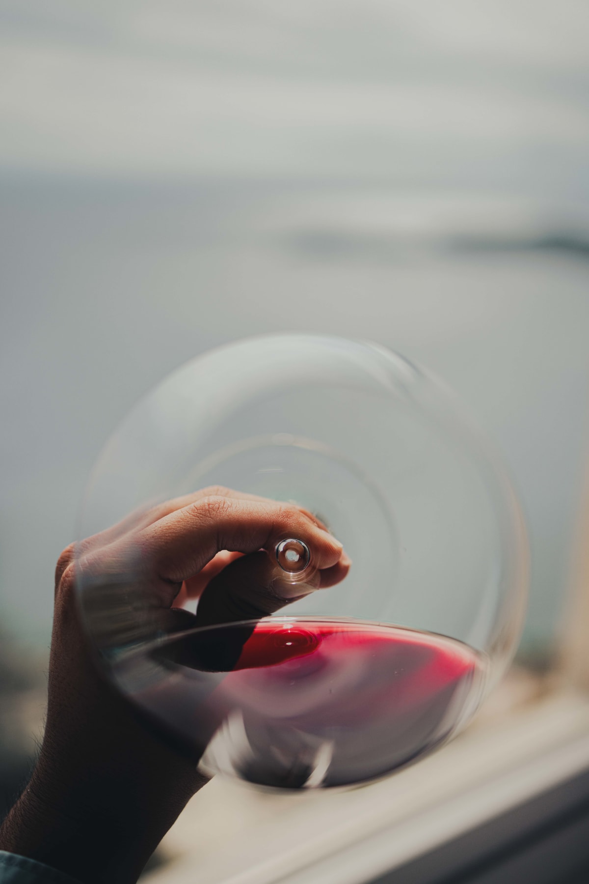 La Chèvre d'Or, Èze: the Morgon in the glass