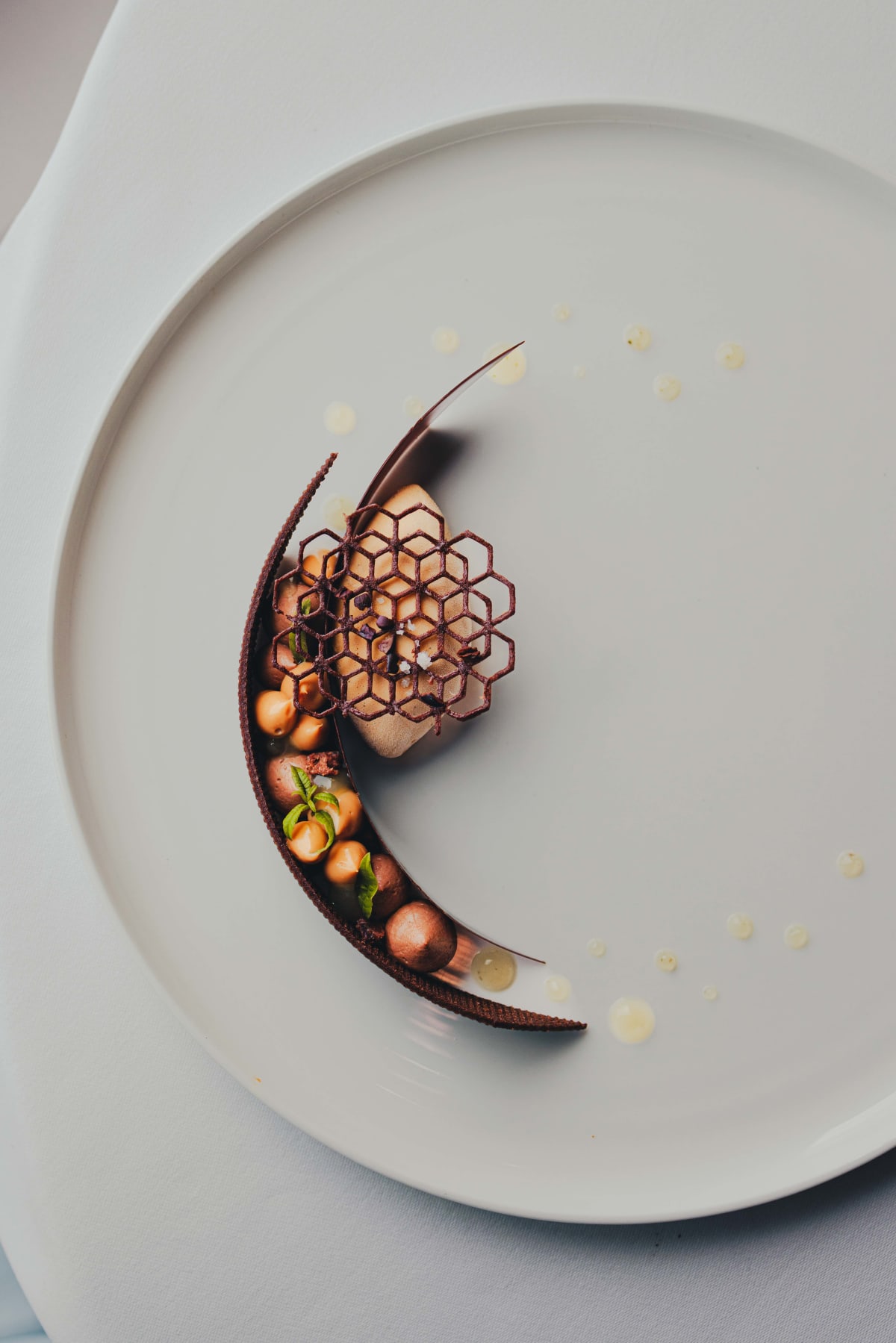 La Chèvre d'Or, Èze: the chocolate dessert from above