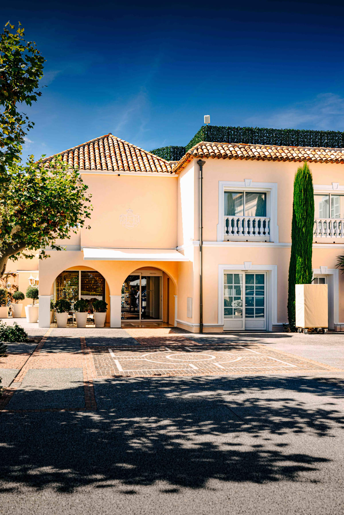 La Terrasse, Saint-Tropez: the hotel grounds