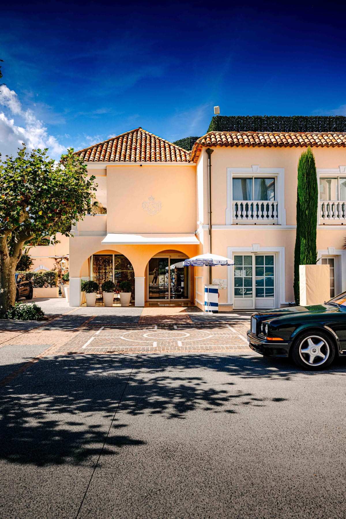 La Terrasse, Saint-Tropez: the hotel entrance