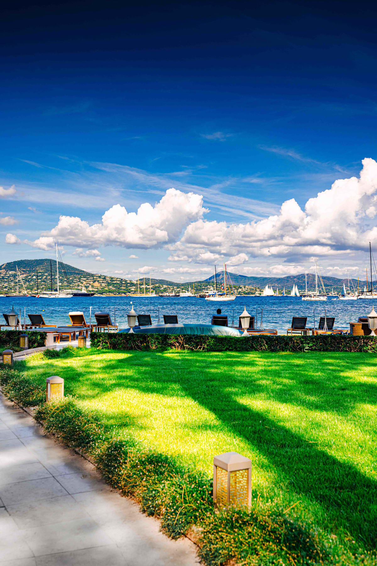 La Terrasse, Saint-Tropez: the Mediterranean opening up beyond the garden