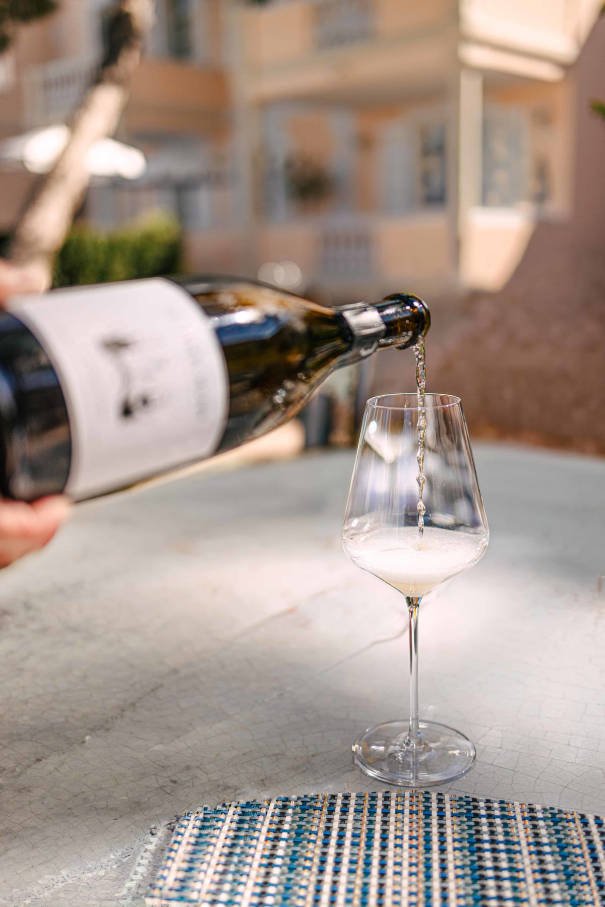 La Terrasse, Saint-Tropez: Les Frères Mignon L'Aventure Blanc de Blancs