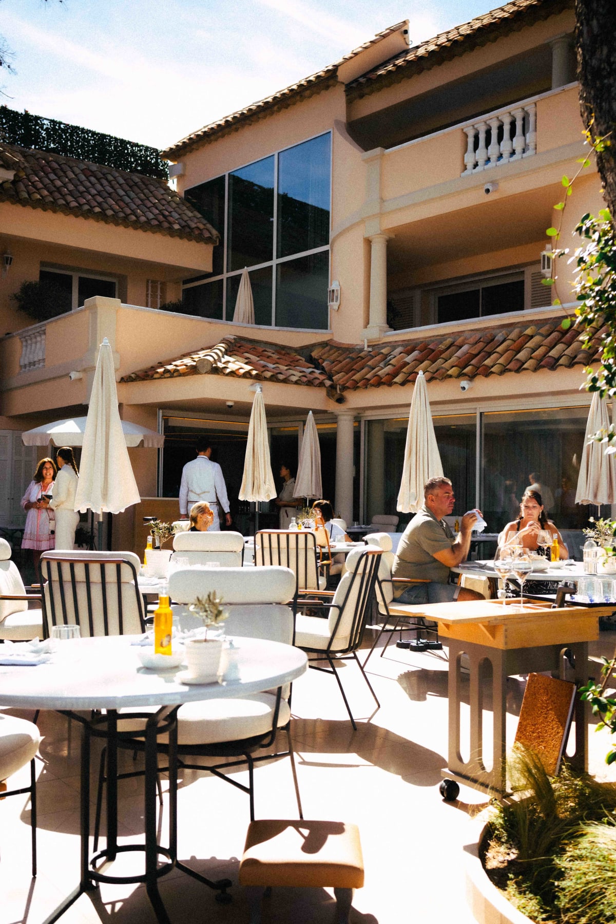 La Terrasse, Saint-Tropez: inside the restaurant