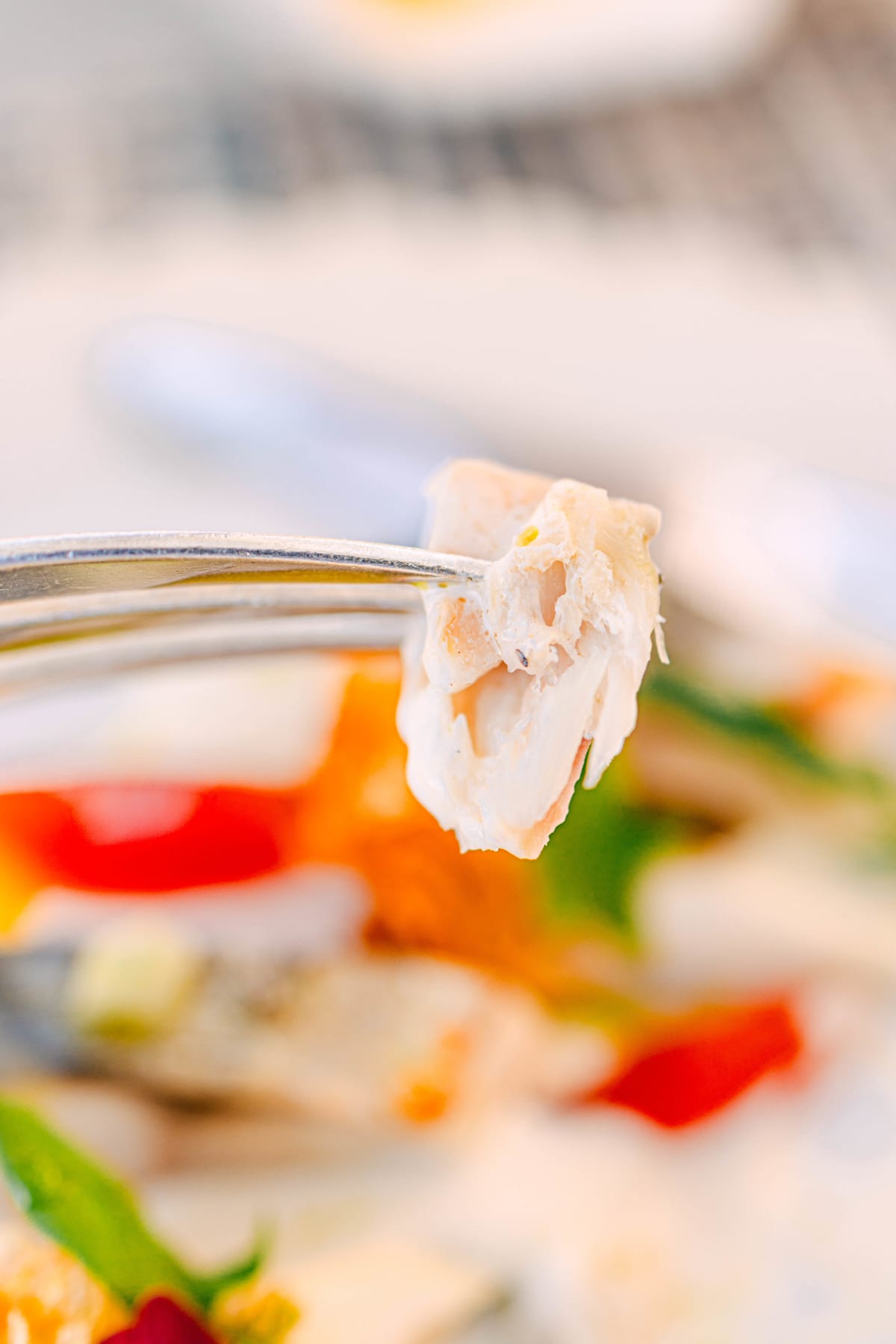 La Terrasse, Saint-Tropez: the mackerel eaten with the garnish