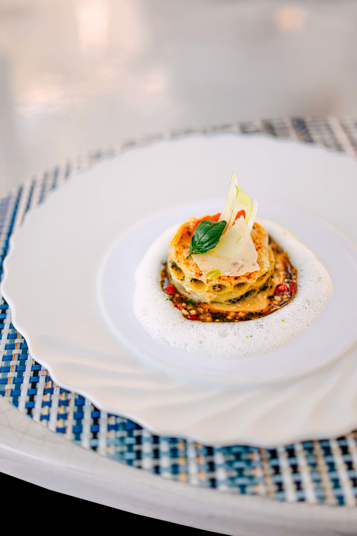 La Terrasse, Saint-Tropez: the zitone pasta