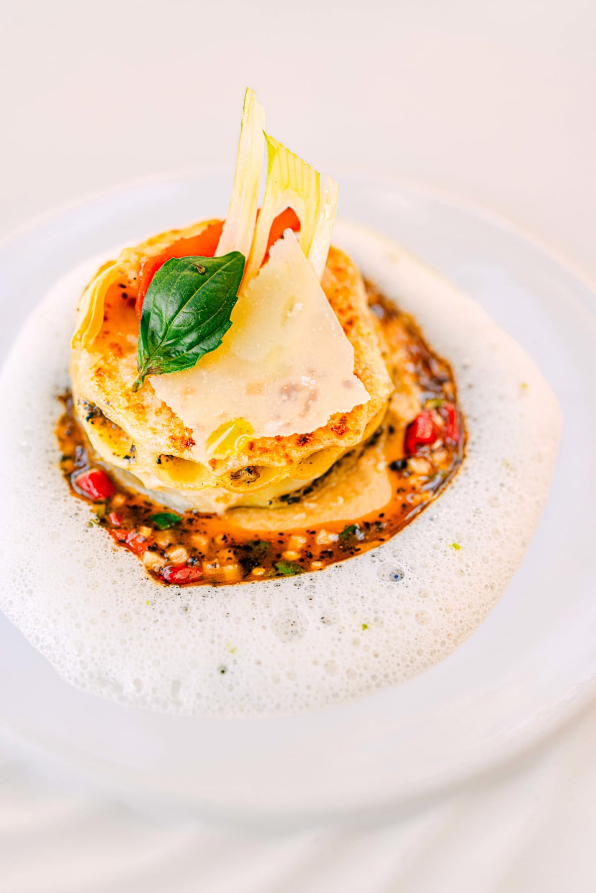 La Terrasse, Saint-Tropez: the zitone with Périgueux sauce