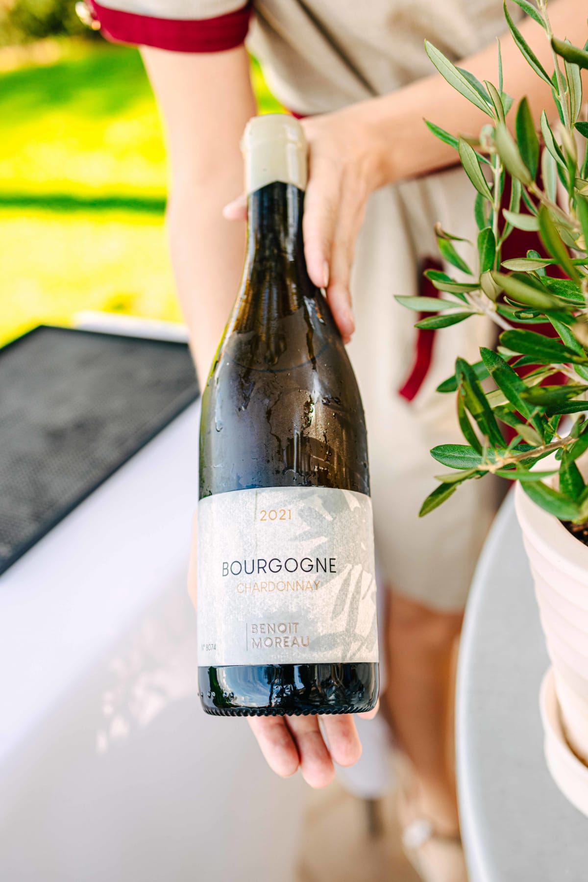 La Terrasse, Saint-Tropez: Benoit Moreau Bourgogne Chardonnay