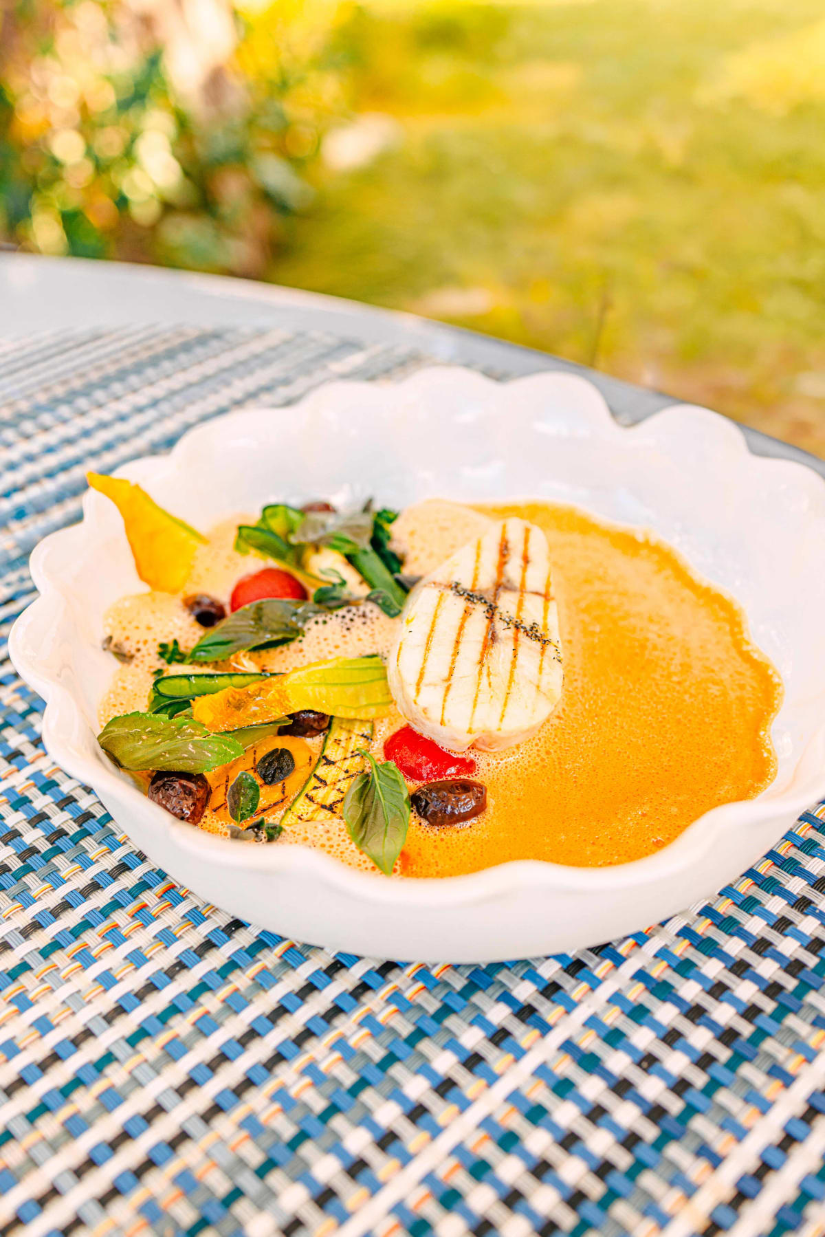 La Terrasse, Saint-Tropez: the other main, the fish of the day