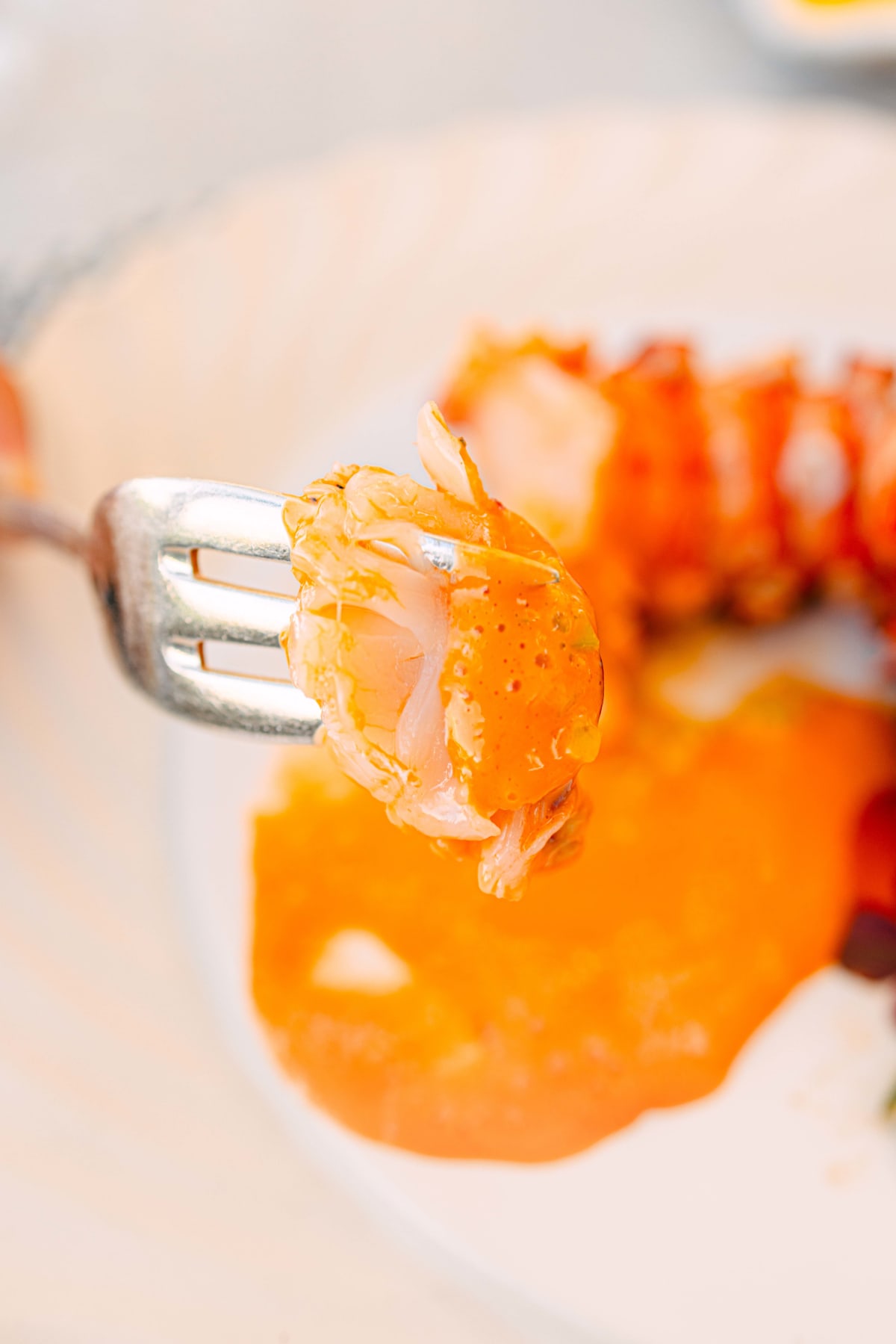 La Terrasse, Saint-Tropez: the lobster cut and eaten
