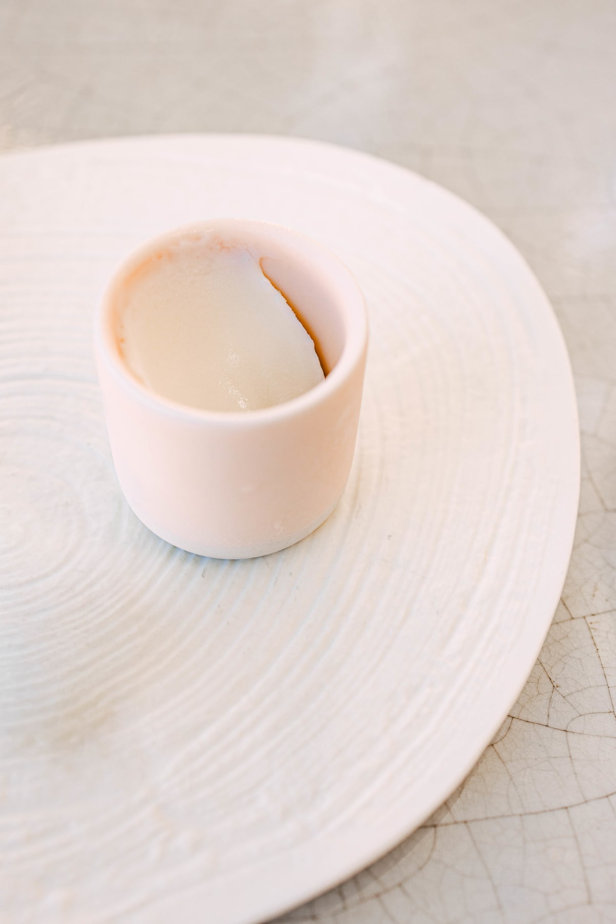 La Terrasse, Saint-Tropez: the yoghurt ice cream
