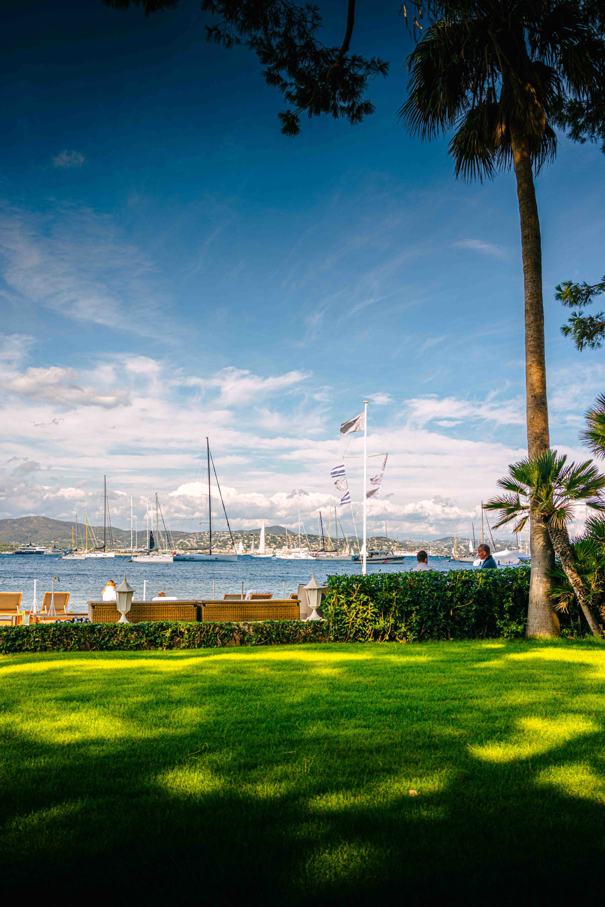 La Terrasse, Saint-Tropez: the Mediterranean at the end of lunch
